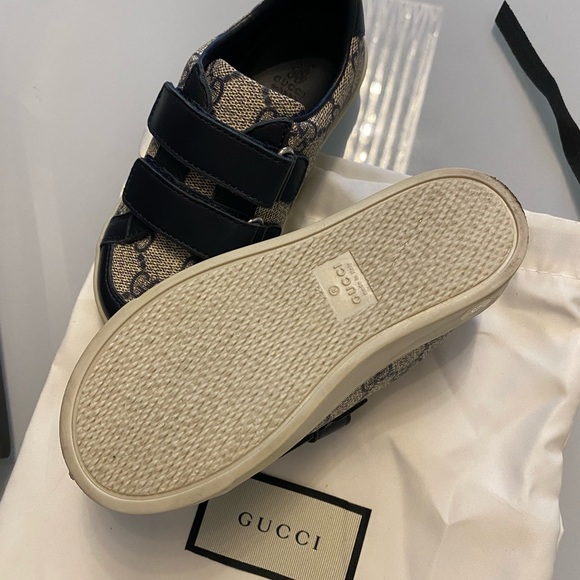 Gucci Kids Sneakers – like New/ Box & Dust Bag – Size 25 - Picture 5 of 11